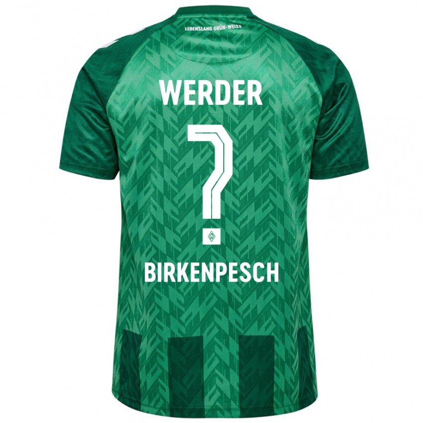 Criança Camisola Noah Birkenpesch #0 Verde Principal 2024/25 Camisa