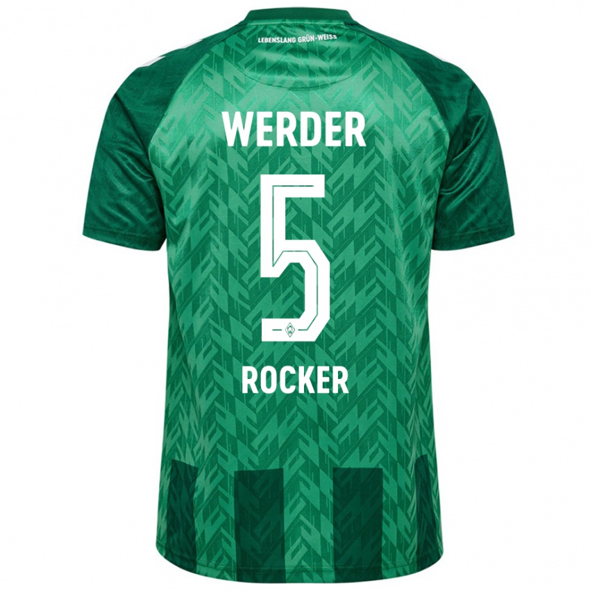 Criança Camisola Cimo Röcker #5 Verde Principal 2024/25 Camisa