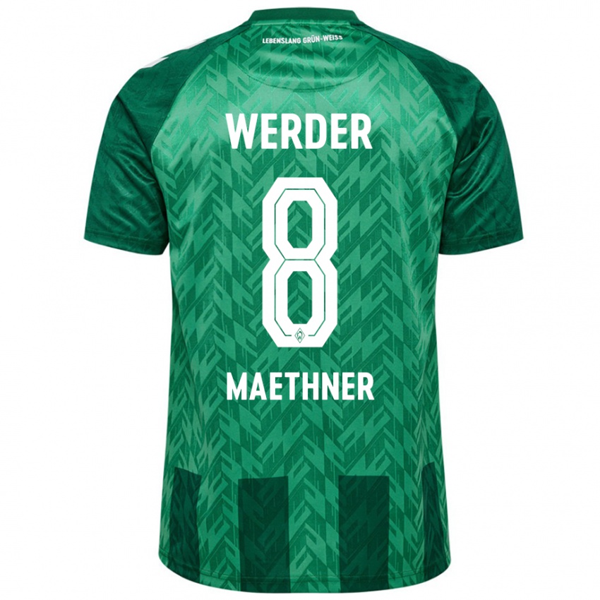 Criança Camisola Finn Maethner #8 Verde Principal 2024/25 Camisa