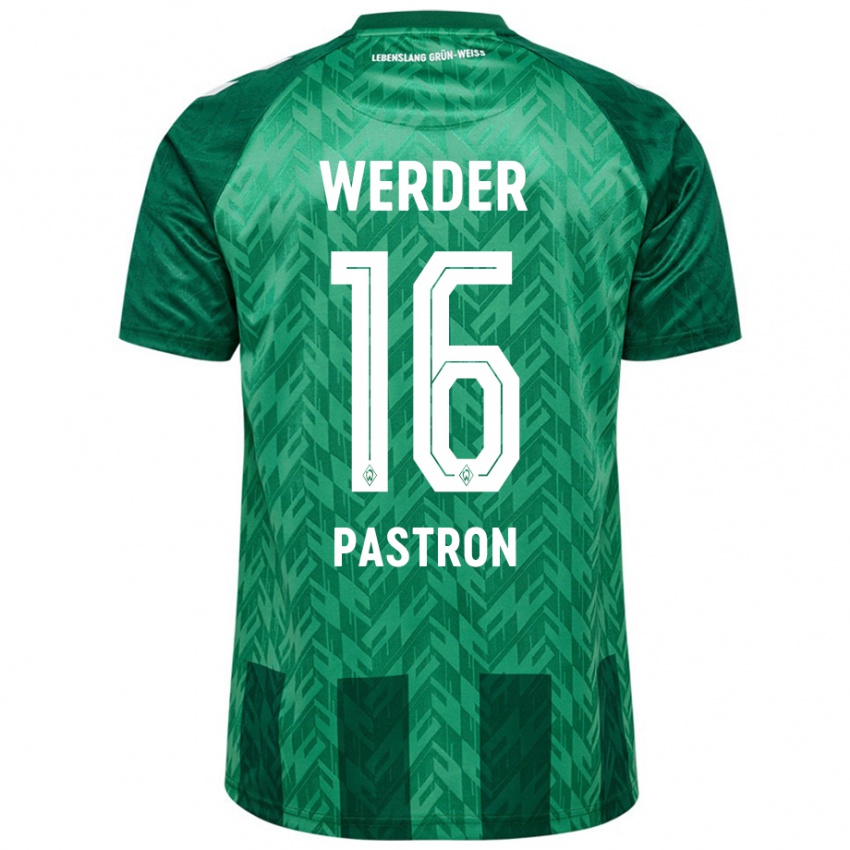 Criança Camisola Alvin Pastron #16 Verde Principal 2024/25 Camisa