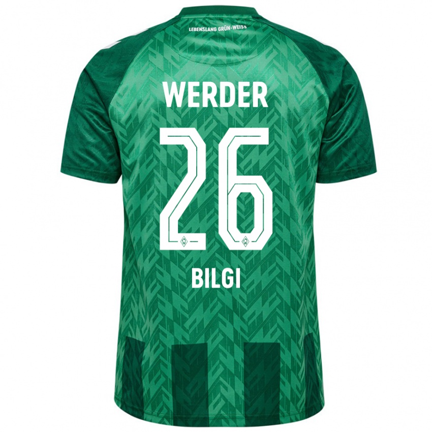 Criança Camisola Süleyman Bilgi #26 Verde Principal 2024/25 Camisa