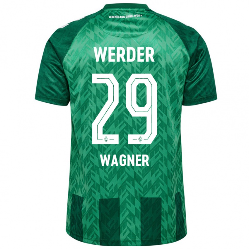 Criança Camisola Paul Wagner #29 Verde Principal 2024/25 Camisa