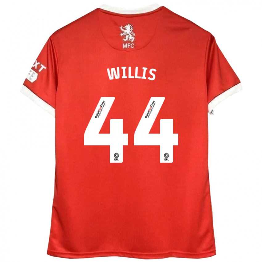 Criança Camisola Pharrell Willis #44 Vermelho Branco Principal 2024/25 Camisa