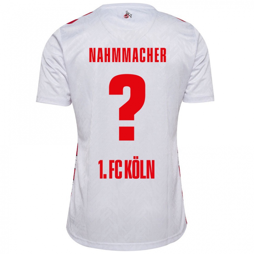 Criança Camisola Emil Nahmmacher #0 Vermelho Branco Principal 2024/25 Camisa