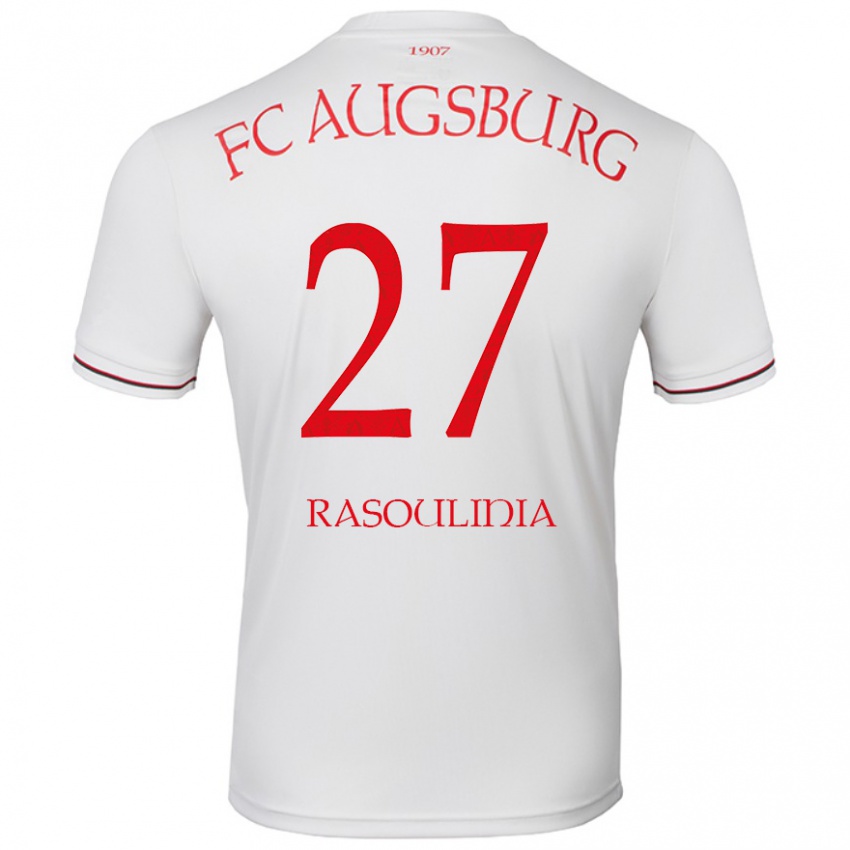 Criança Camisola Nick Rasoulinia #27 Branco Principal 2024/25 Camisa