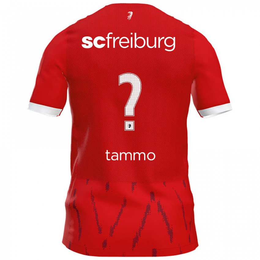 Criança Camisola Tammo Schiertz #0 Vermelho Principal 2024/25 Camisa