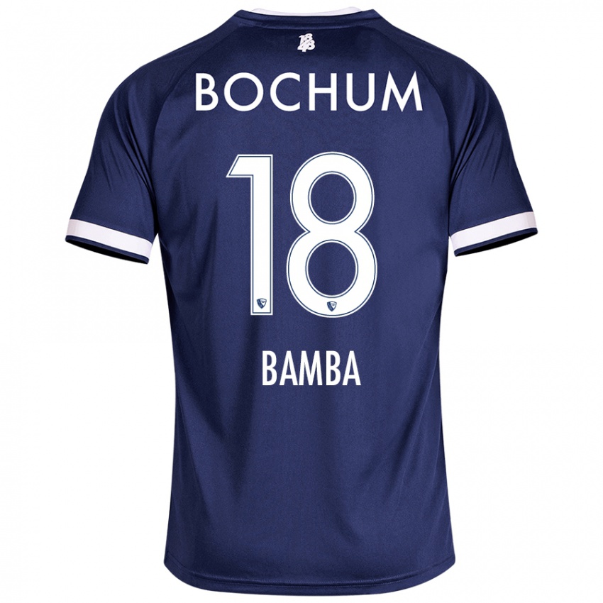 Criança Camisola Samuel Bamba #18 Azul Escuro Principal 2024/25 Camisa