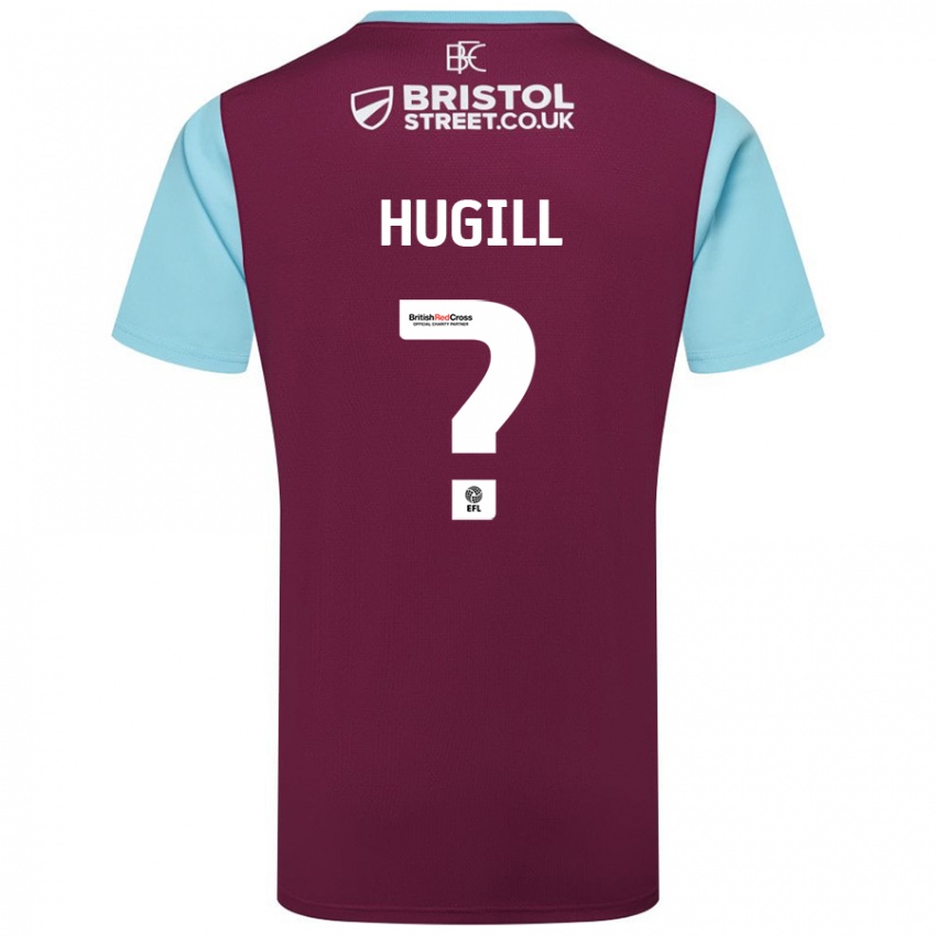 Criança Camisola Will Hugill #0 Crédito Borboleta Azul Principal 2024/25 Camisa