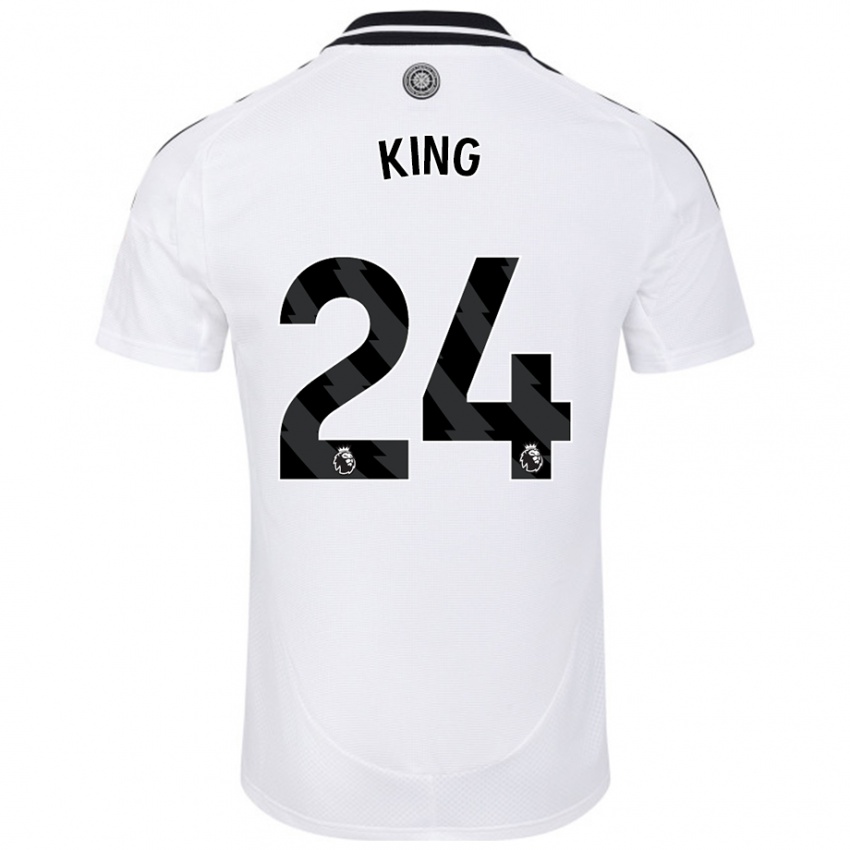 Criança Camisola Joshua King #24 Branco Principal 2024/25 Camisa