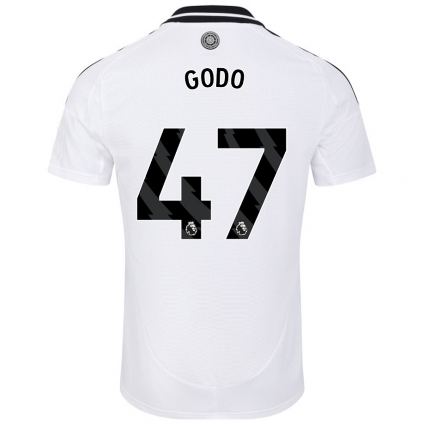 Criança Camisola Martial Godo #47 Branco Principal 2024/25 Camisa