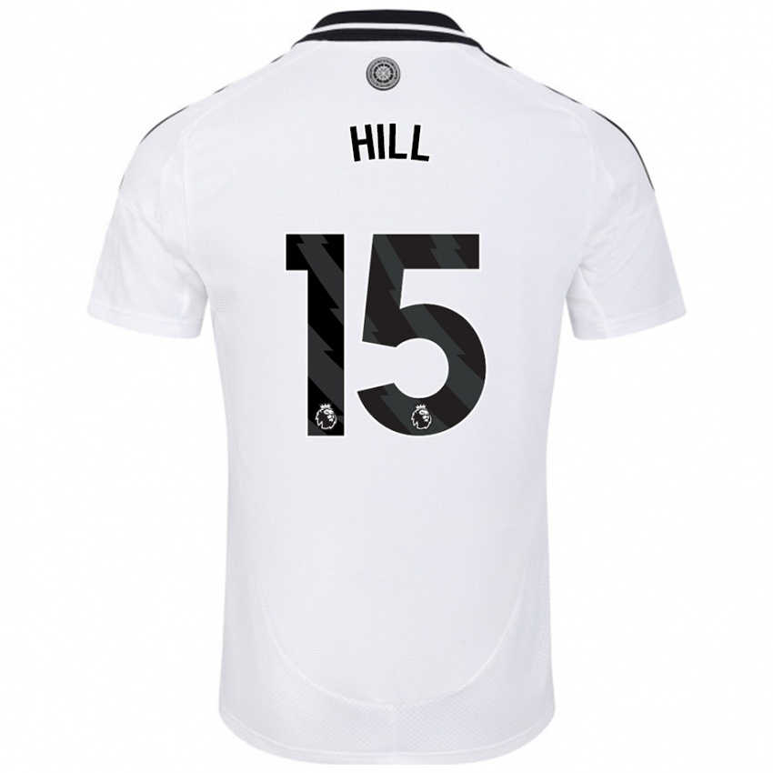 Criança Camisola Anisha Hill #15 Branco Principal 2024/25 Camisa