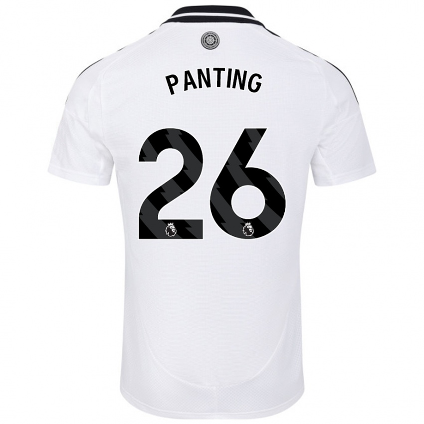 Criança Camisola Rachel Panting #26 Branco Principal 2024/25 Camisa