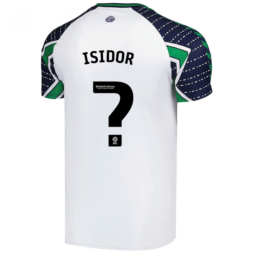 Criança Camisola Wilson Isidor #0 Branco Alternativa 2024/25 Camisa