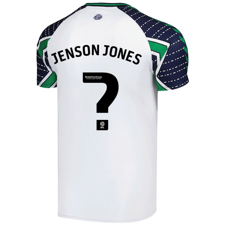 Criança Camisola Jenson Jones #0 Branco Alternativa 2024/25 Camisa