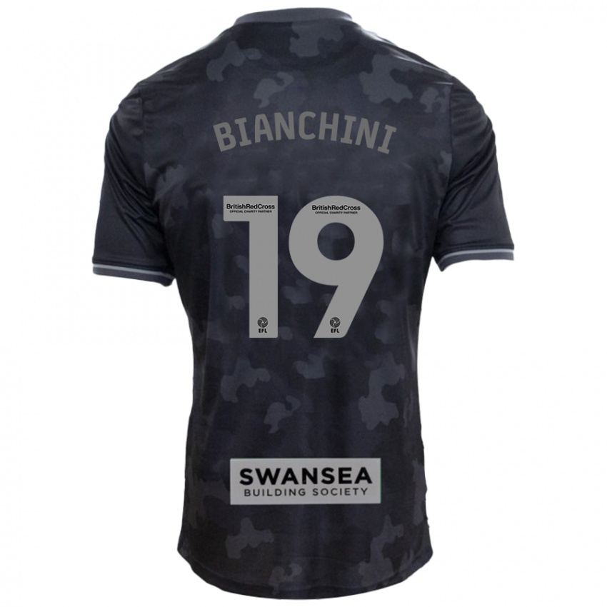 Criança Camisola Florian Bianchini #19 Preto Alternativa 2024/25 Camisa