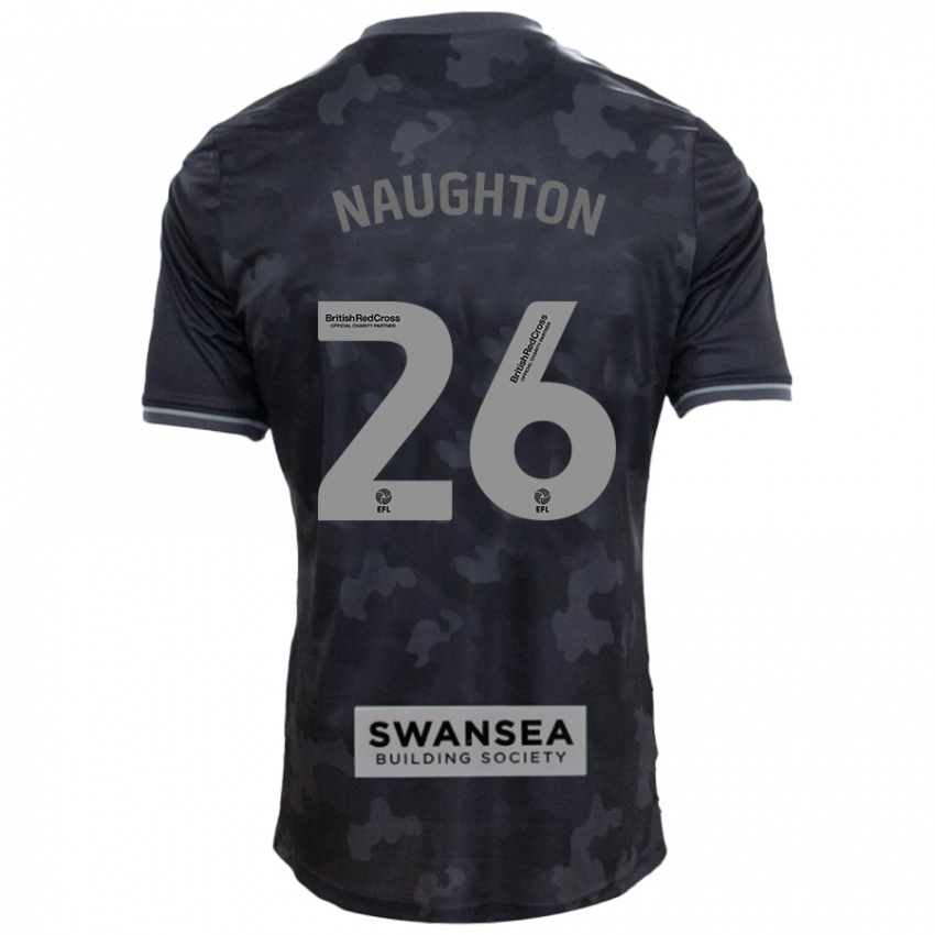 Criança Camisola Kyle Naughton #26 Preto Alternativa 2024/25 Camisa