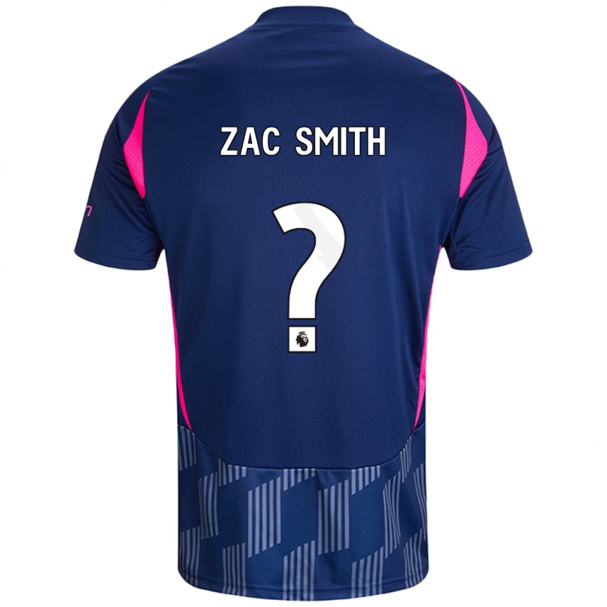 Criança Camisola Zac Smith #0 Rosa Azul Real Alternativa 2024/25 Camisa