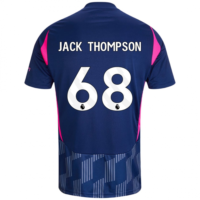 Criança Camisola Jack Thompson #68 Rosa Azul Real Alternativa 2024/25 Camisa