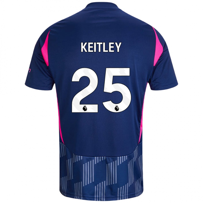 Criança Camisola Alice Keitley #25 Rosa Azul Real Alternativa 2024/25 Camisa