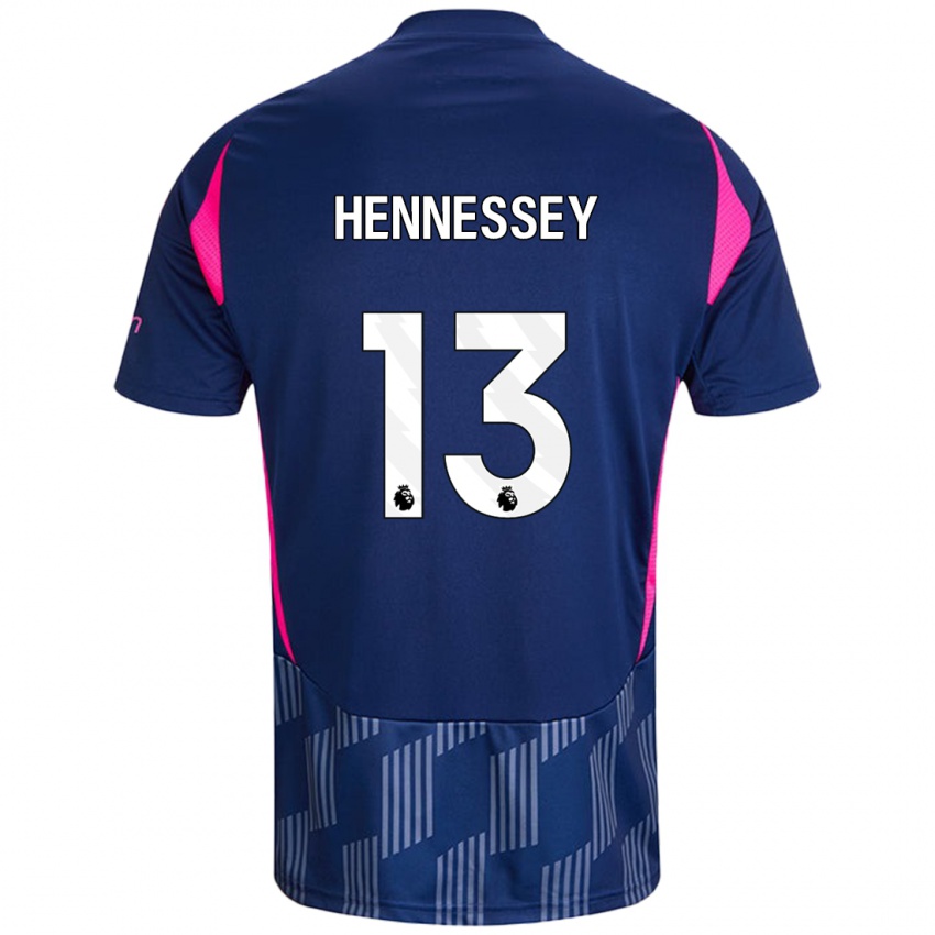 Criança Camisola Wayne Hennessey #13 Rosa Azul Real Alternativa 2024/25 Camisa