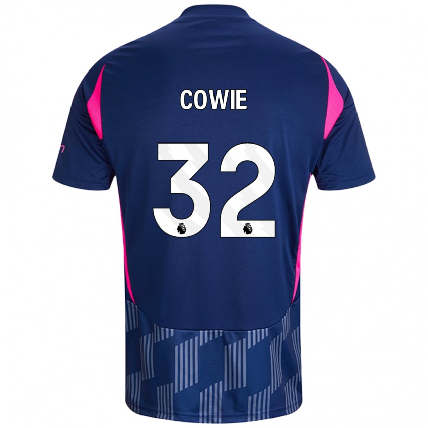 Criança Camisola Abi Cowie #32 Rosa Azul Real Alternativa 2024/25 Camisa