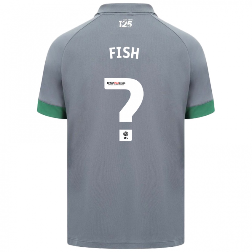 Criança Camisola Will Fish #0 Cinza Escuro Alternativa 2024/25 Camisa