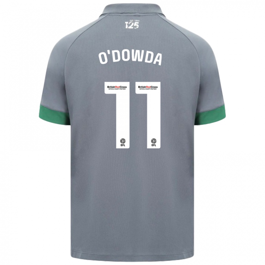 Criança Camisola Callum O'dowda #11 Cinza Escuro Alternativa 2024/25 Camisa