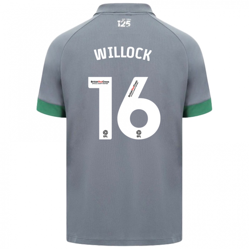 Criança Camisola Chris Willock #16 Cinza Escuro Alternativa 2024/25 Camisa