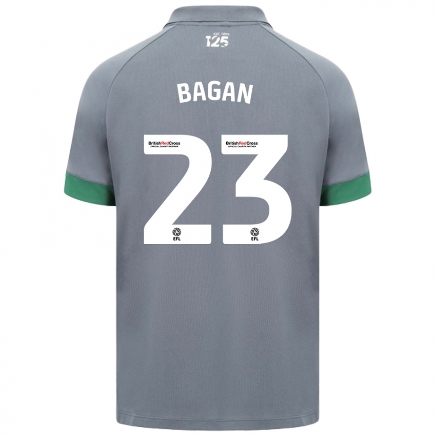 Criança Camisola Joel Bagan #23 Cinza Escuro Alternativa 2024/25 Camisa