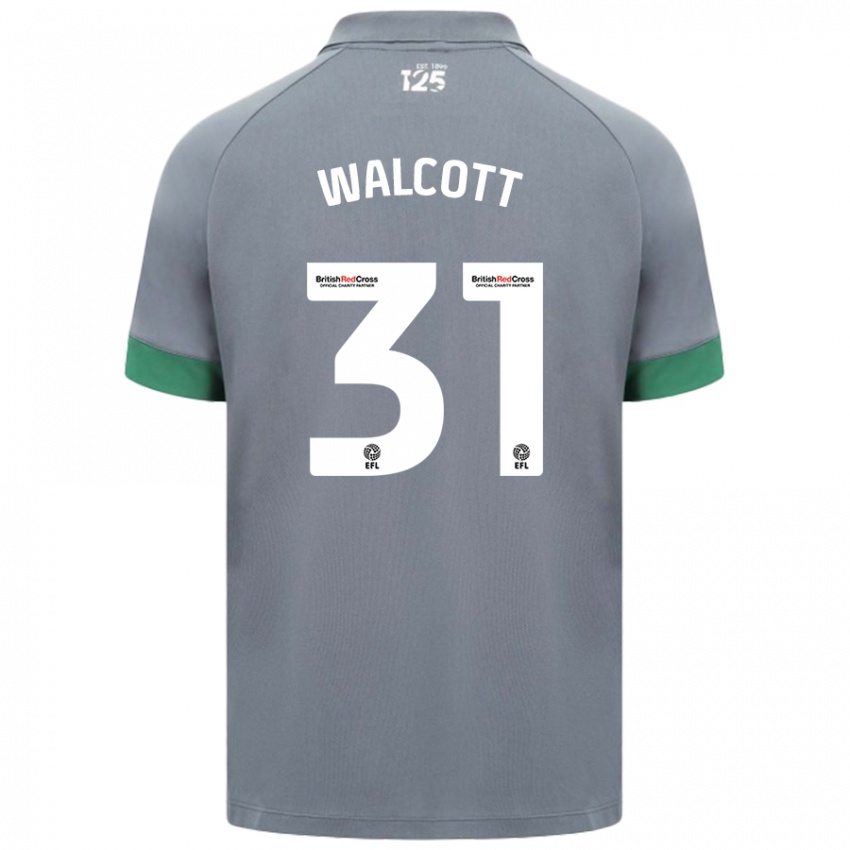 Criança Camisola Malachi Fagan Walcott #31 Cinza Escuro Alternativa 2024/25 Camisa