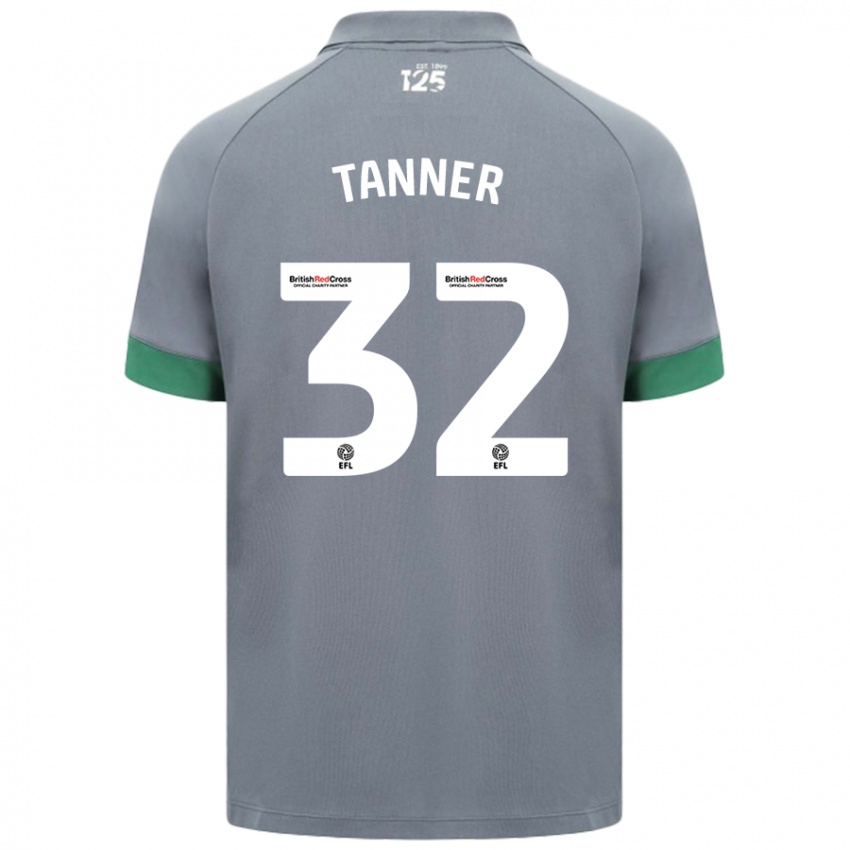 Criança Camisola Ollie Tanner #32 Cinza Escuro Alternativa 2024/25 Camisa