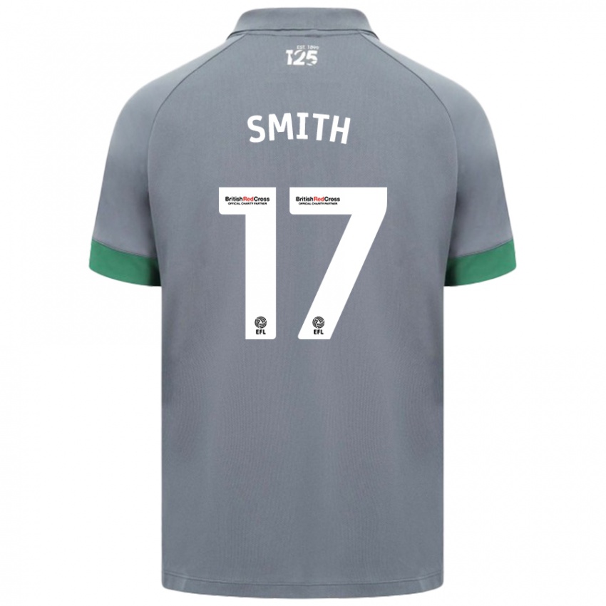 Criança Camisola Hollie Smith #17 Cinza Escuro Alternativa 2024/25 Camisa