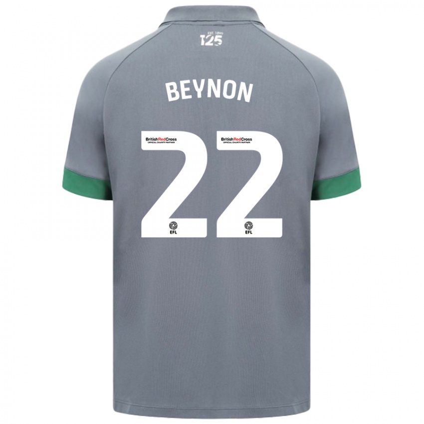 Criança Camisola Emma Beynon #22 Cinza Escuro Alternativa 2024/25 Camisa