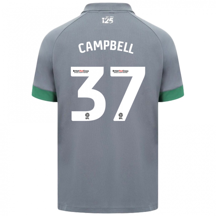 Criança Camisola Vontae Daley-Campbell #37 Cinza Escuro Alternativa 2024/25 Camisa