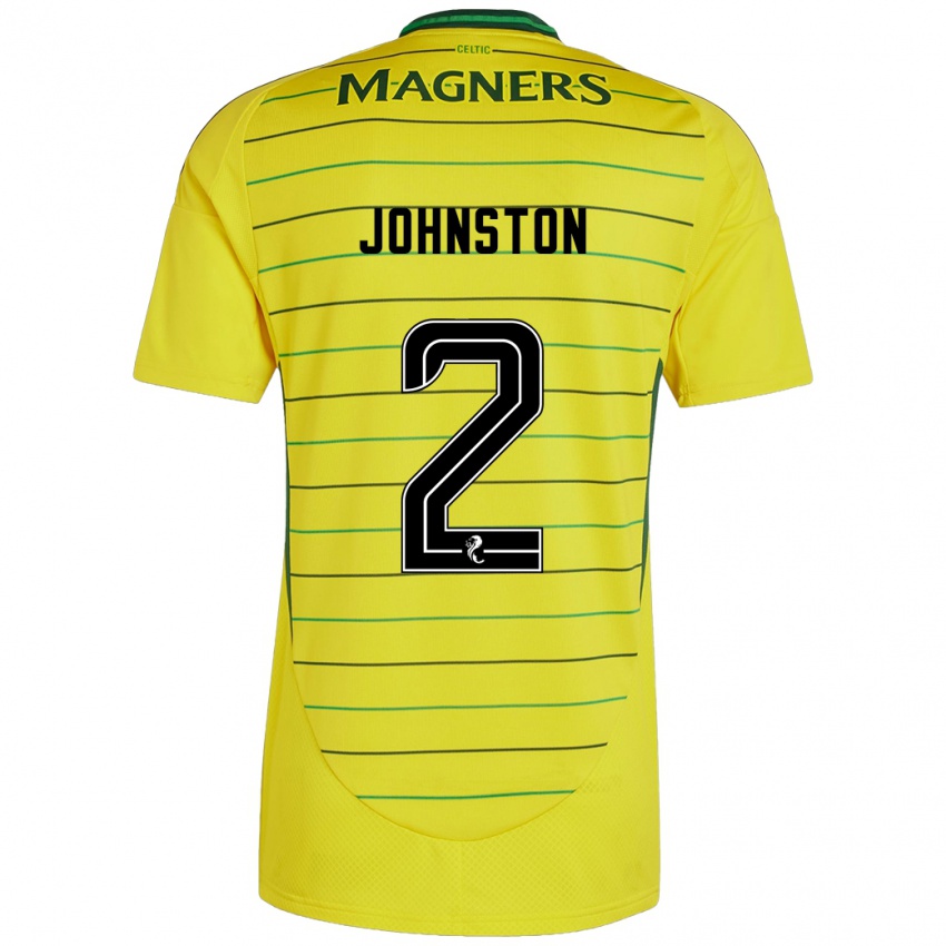 Criança Camisola Alistair Johnston #2 Amarelo Alternativa 2024/25 Camisa