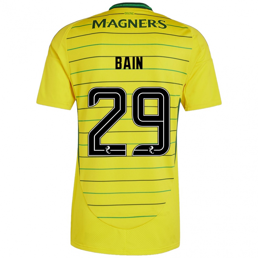 Criança Camisola Scott Bain #29 Amarelo Alternativa 2024/25 Camisa