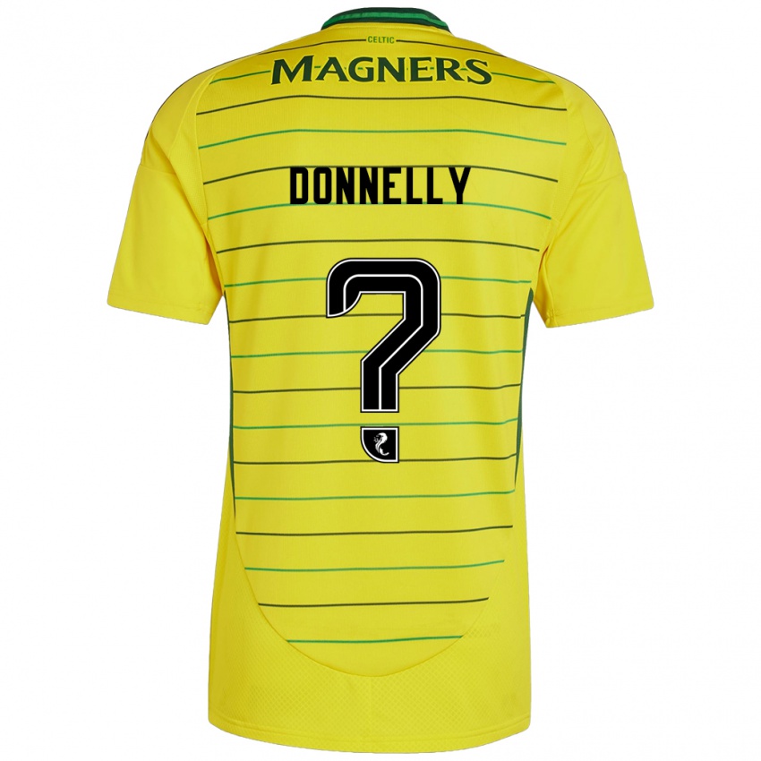 Criança Camisola Jacob Donnelly #0 Amarelo Alternativa 2024/25 Camisa