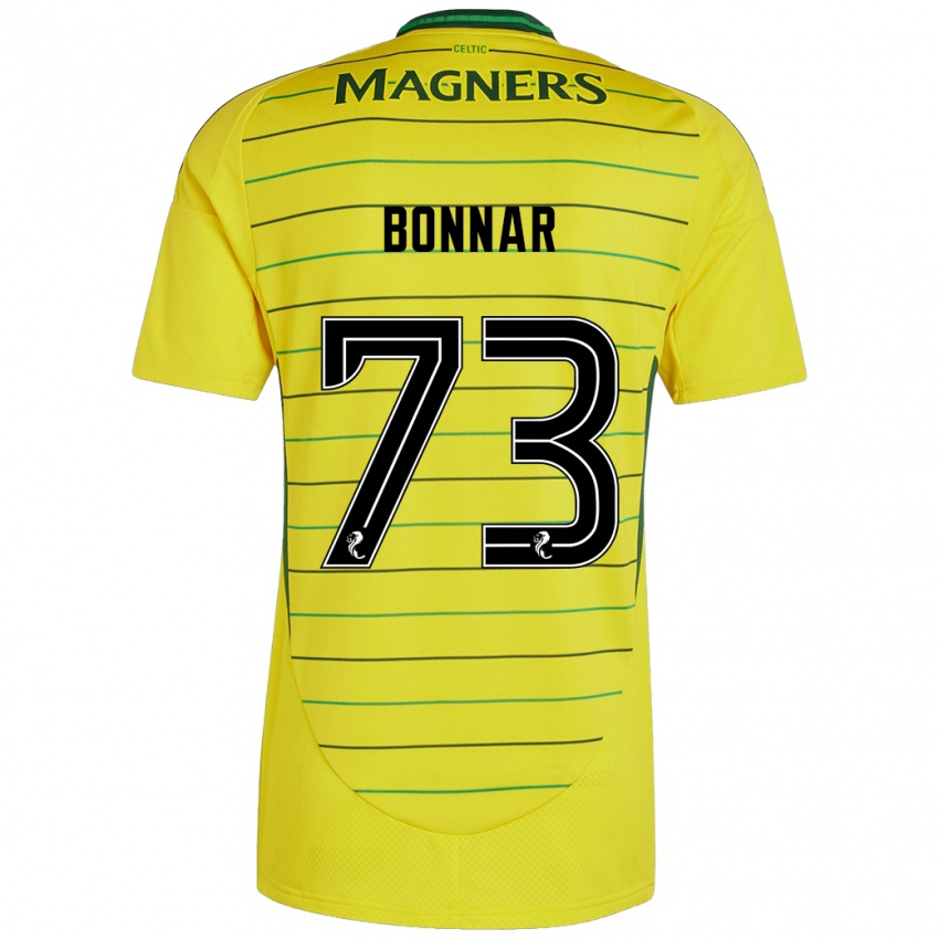 Criança Camisola Jude Bonnar #73 Amarelo Alternativa 2024/25 Camisa