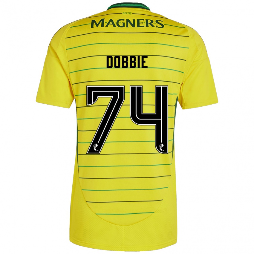 Criança Camisola Lewis Dobbie #74 Amarelo Alternativa 2024/25 Camisa