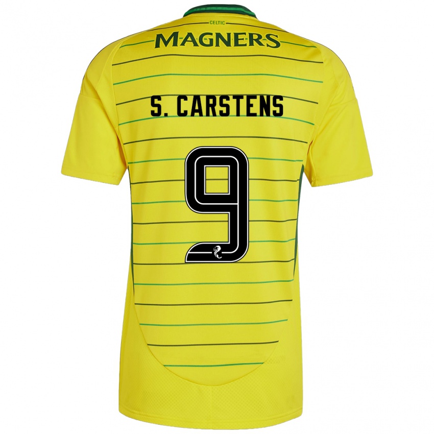 Criança Camisola Signe Carstens #9 Amarelo Alternativa 2024/25 Camisa