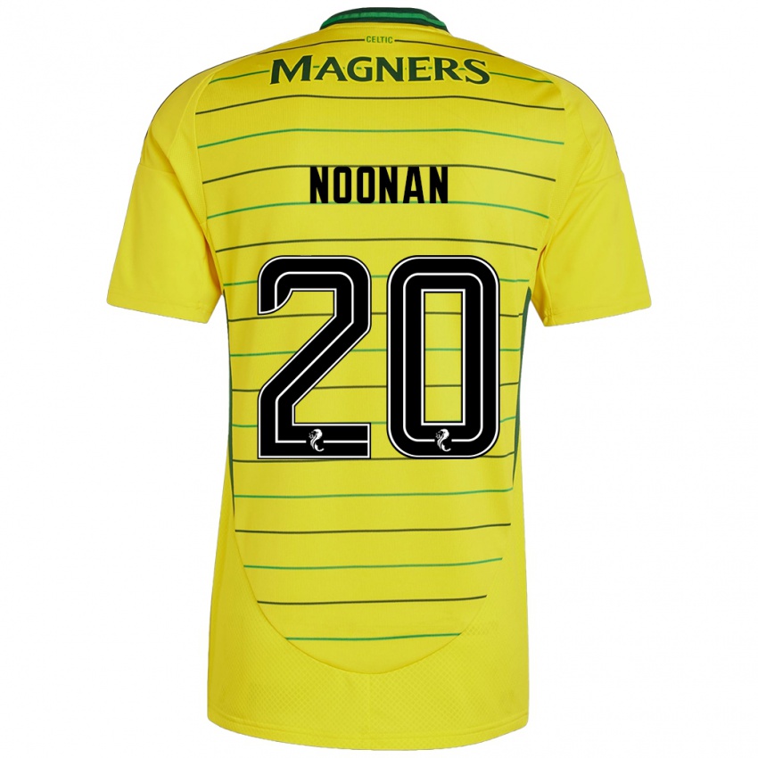 Criança Camisola Saoirse Noonan #20 Amarelo Alternativa 2024/25 Camisa