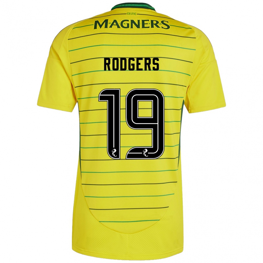 Criança Camisola Lisa Rodgers #19 Amarelo Alternativa 2024/25 Camisa