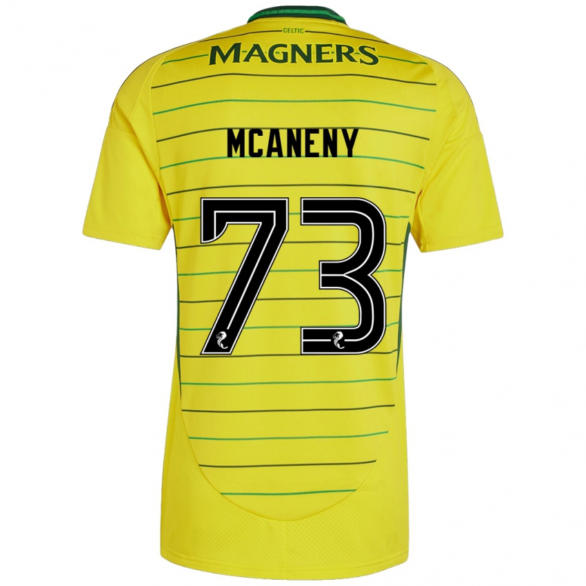 Criança Camisola Maria Mcaneny #73 Amarelo Alternativa 2024/25 Camisa