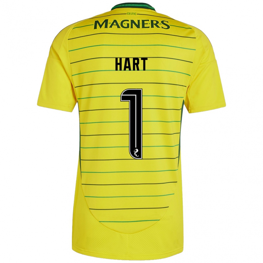 Criança Camisola Joe Hart #1 Amarelo Alternativa 2024/25 Camisa