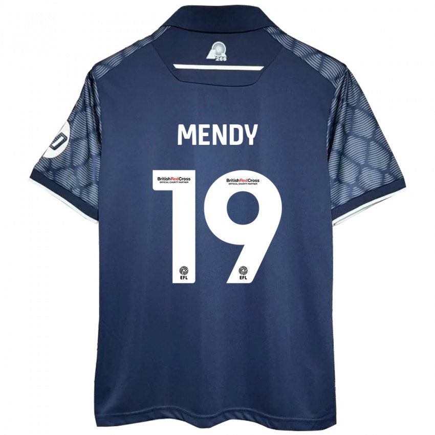 Criança Camisola Jacob Mendy #19 Preto Alternativa 2024/25 Camisa