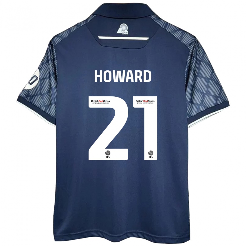 Criança Camisola Mark Howard #21 Preto Alternativa 2024/25 Camisa