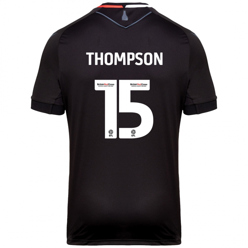 Criança Camisola Jordan Thompson #15 Preto Alternativa 2024/25 Camisa