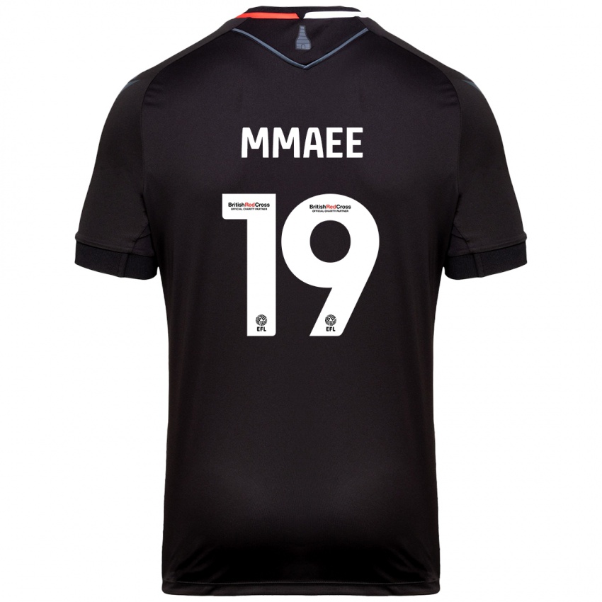 Criança Camisola Ryan Mmaee #19 Preto Alternativa 2024/25 Camisa