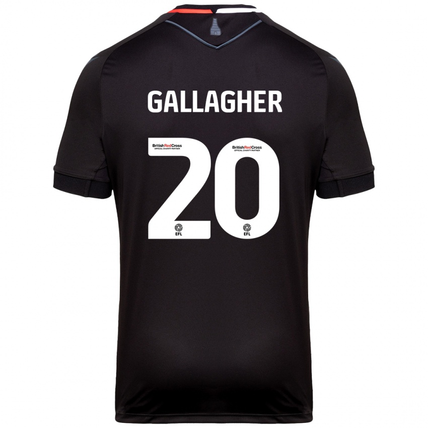 Criança Camisola Sam Gallagher #20 Preto Alternativa 2024/25 Camisa