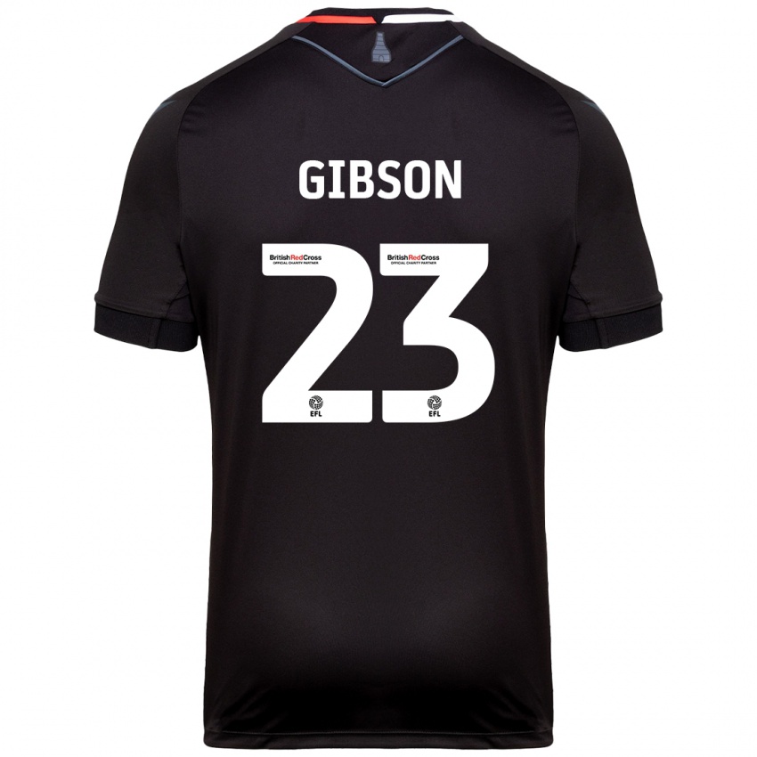 Criança Camisola Ben Gibson #23 Preto Alternativa 2024/25 Camisa